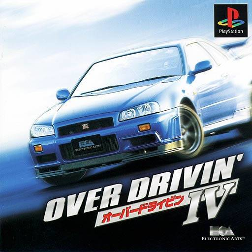 Over Drivin' IV box art for Playstation